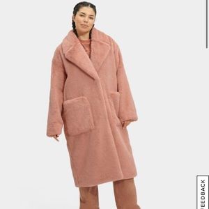 NWT UGG Avaline Faux Fur Coat